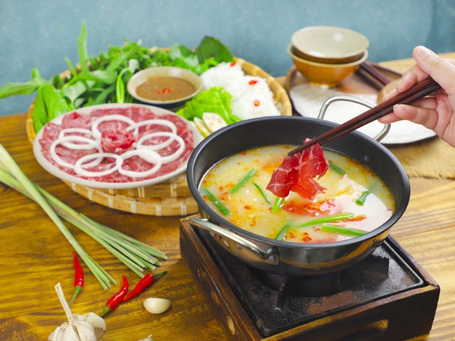 BẮP BÒ NHÚNG MẺ (Phần)